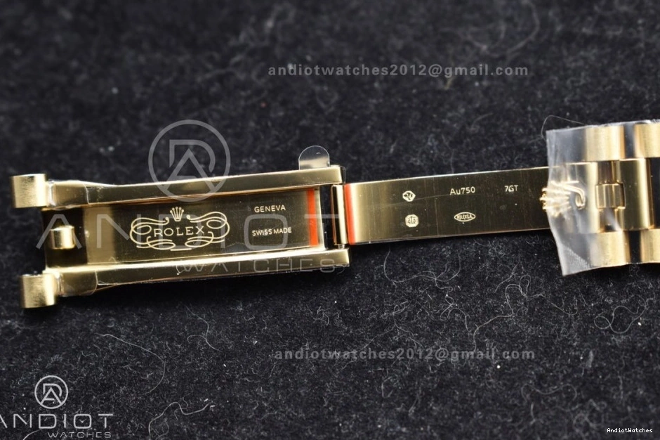 Diamond DayDate GoAnywhere Markers Bracelet Weight President YG Gold Dial A3255 904L Gain 723 V Steel GMF 40 On 0906